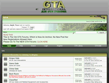 Tablet Screenshot of gatewaytoairguns.com
